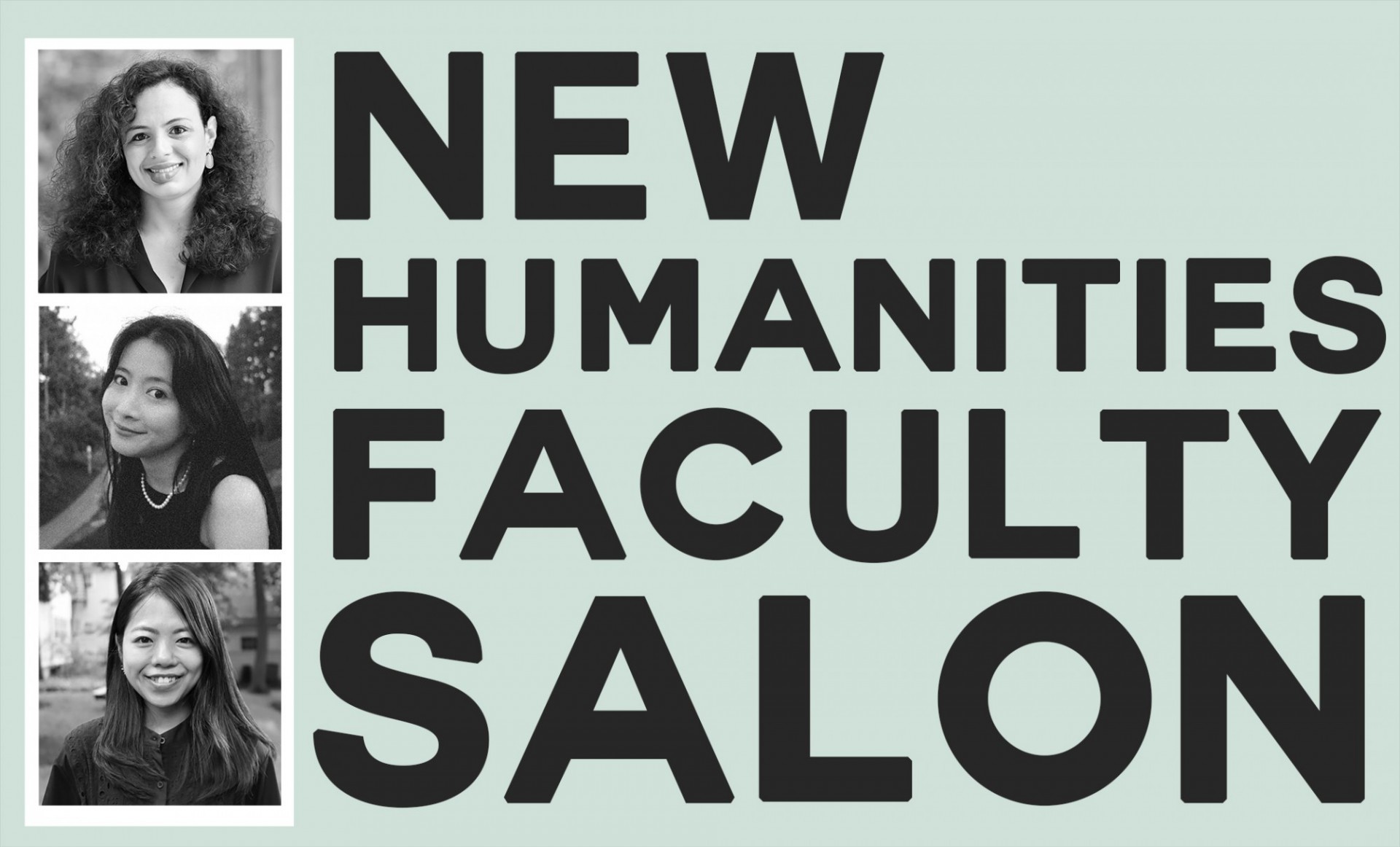 New Humanities Faculty Salon poster