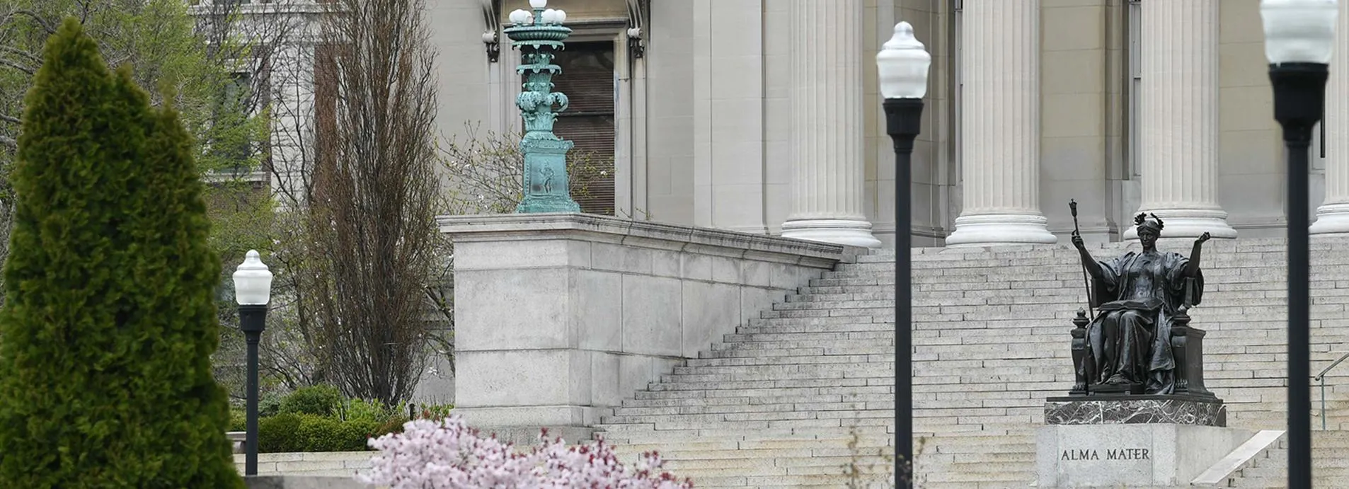 Alma Mater in the Spring